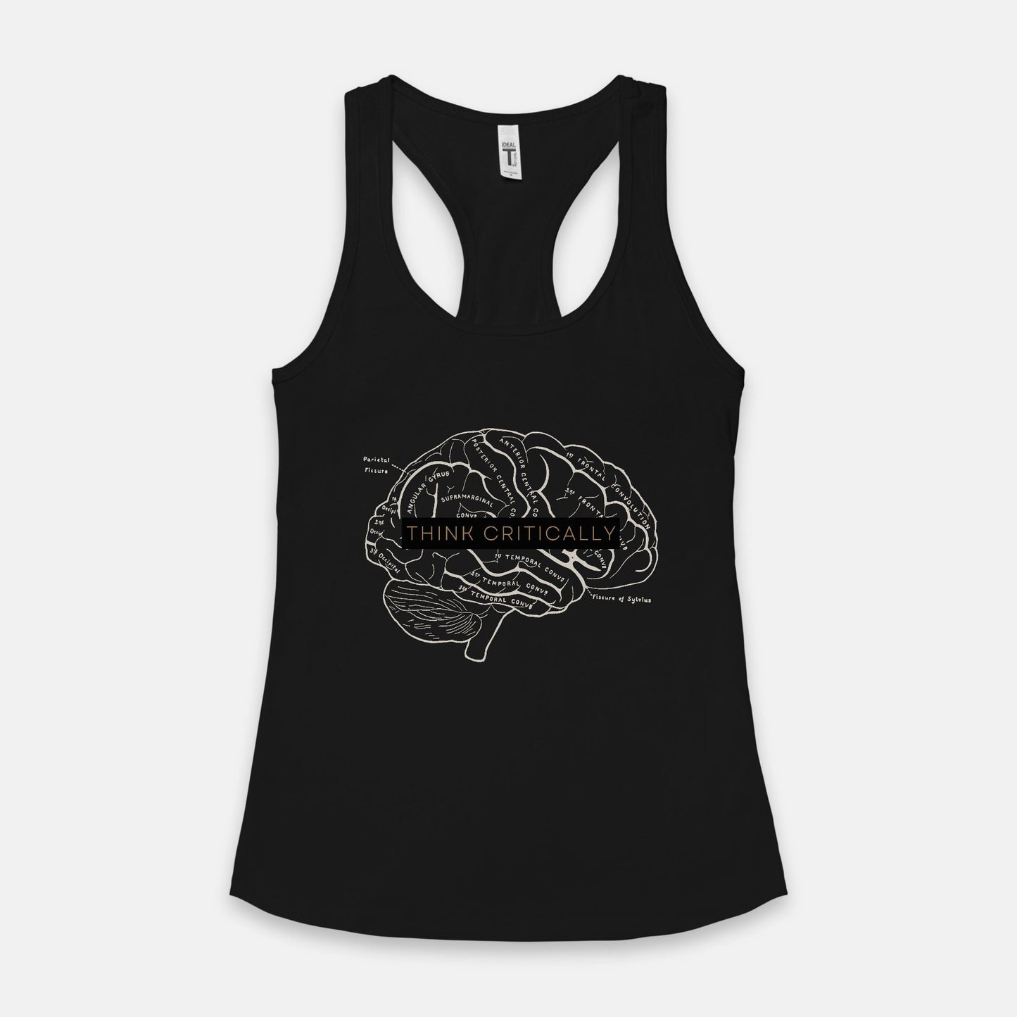 Think Critically Women's Racerback